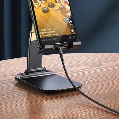 Foldable ABS Desktop Mobile Phone Stand