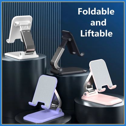 Foldable ABS Desktop Mobile Phone Stand