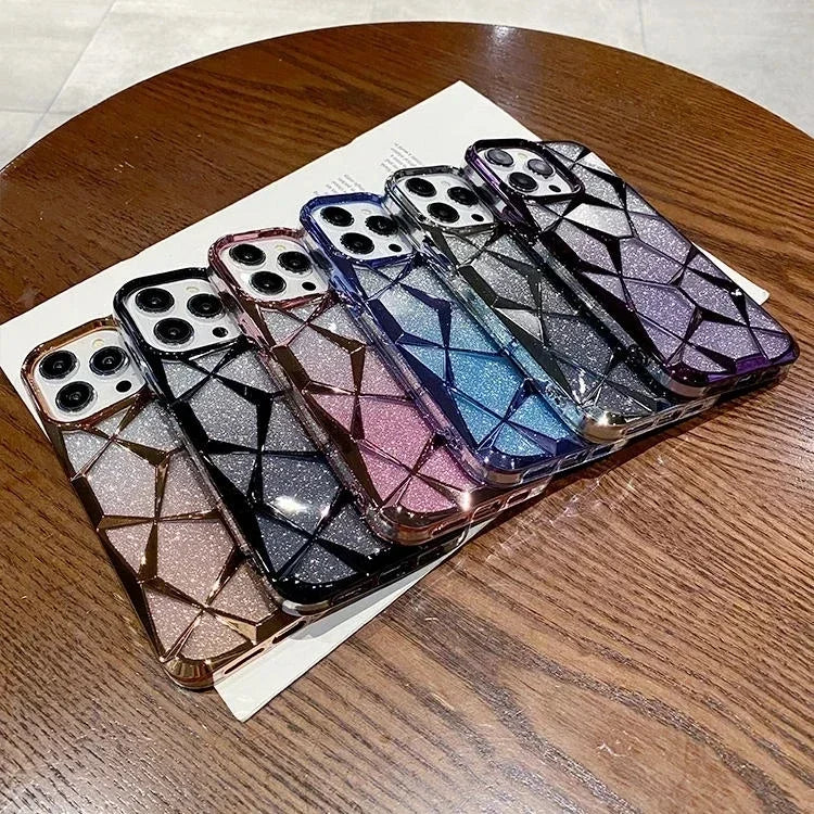 Premium Diamond Cut Phone Case