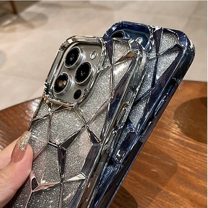 Premium Diamond Cut Phone Case