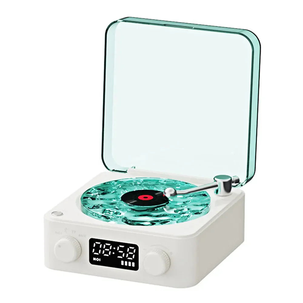 Retro Waves Vinyl Player Bluetooth Speaker