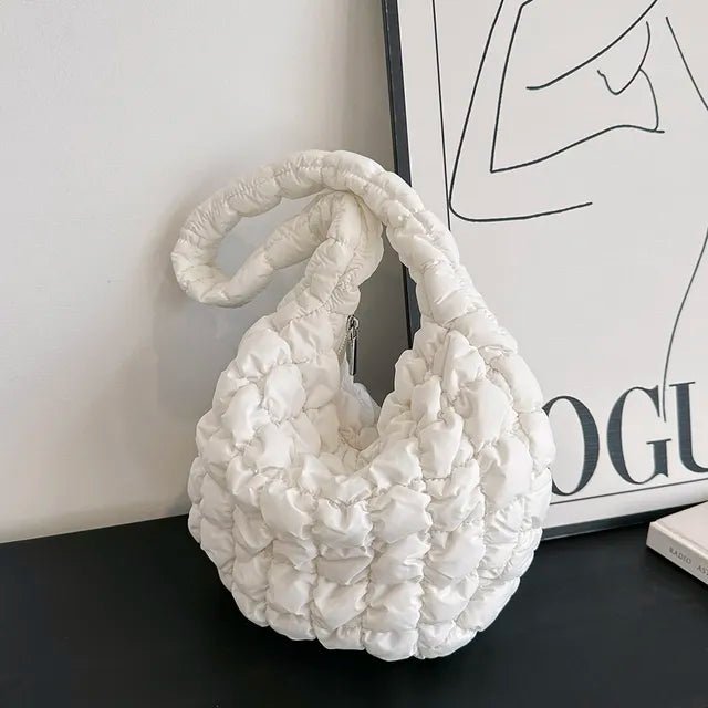 Luxury Quilted Padded Crossbody Bag - Casify.me