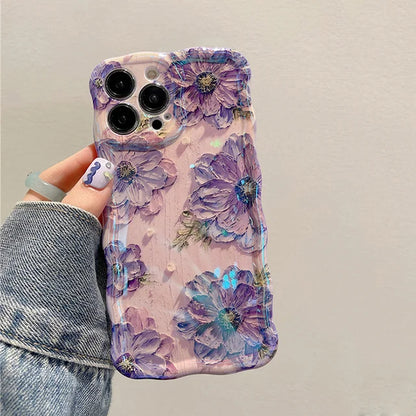 Bloomy Flowers iPhone Case