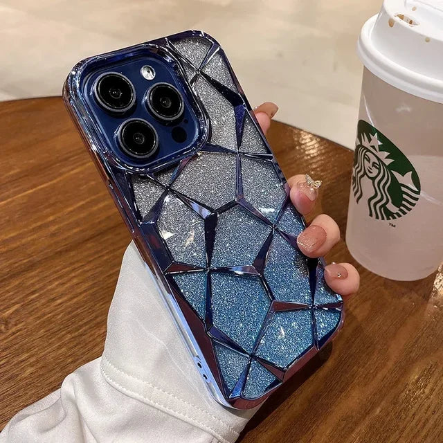 Premium Diamond Cut Phone Case