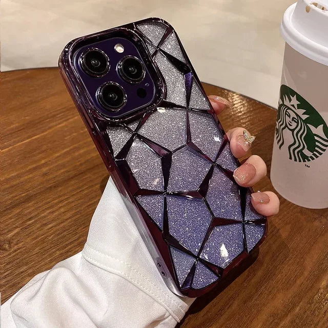 Premium Diamond Cut Phone Case